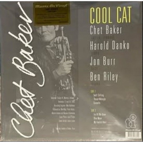 Chet Baker - Cool Cat (8719262036550) виниловая пластинка - фото 1