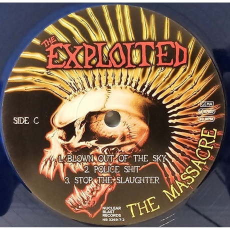 The Exploited - The Massacre (coloured) (0727361326975) виниловая пластинка - фото 14