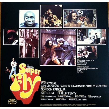 Curtis Mayfield - Super Fly (OST) (Analogue) (0081227980436) виниловая пластинка - фото 2