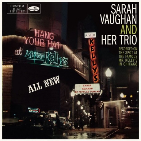 Sarah Vaughan - At Mister Kellys (8435723701316) виниловая пластинка - фото 1