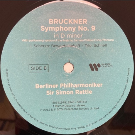 Simon Rattle - Bruckner: Symphony No.9 (5054197813948) виниловая пластинка - фото 7