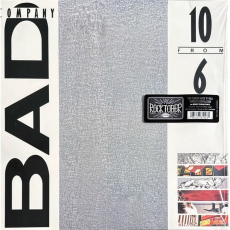 Bad Company - 10 From 6 (coloured) (0081227819231) виниловая пластинка - фото 1