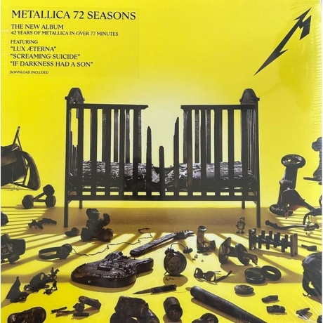 Metallica - 72 Seasons (coloured) (0602455012470) виниловая пластинка - фото 1