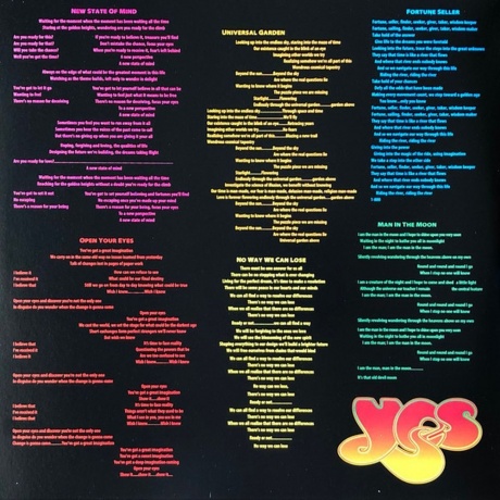 Yes - Open Your Eyes (coloured) (4029759138747) виниловая пластинка - фото 2