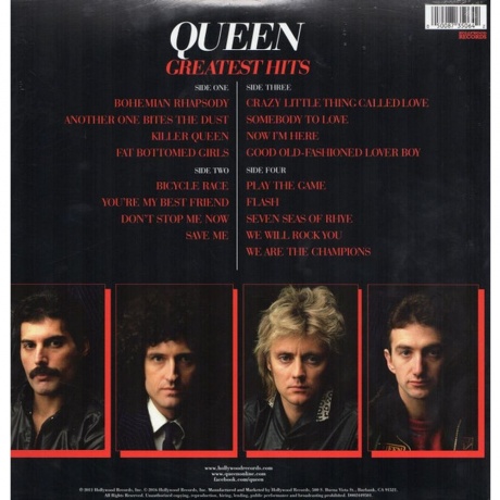 Queen - Greatest Hits (0050087350642) виниловая пластинка - фото 2