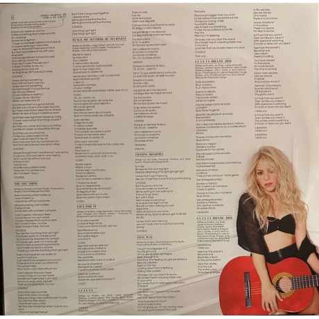 Shakira - Shakira (coloured) (0196588845918) виниловая пластинка - фото 10