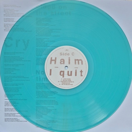 Haim - I Quit (coloured) (0602478001994) виниловая пластинка - фото 14