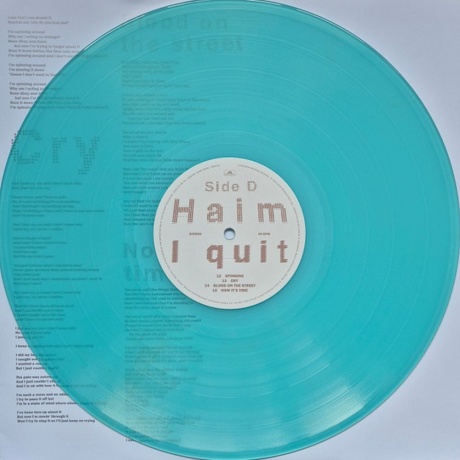 Haim - I Quit (coloured) (0602478001994) виниловая пластинка - фото 15