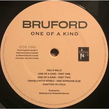 Bruford - One Of A Kind (5013929791428) виниловая пластинка - фото 3