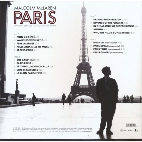 Malcolm McLaren - Paris (0198028035019) виниловая пластинка - фото 4