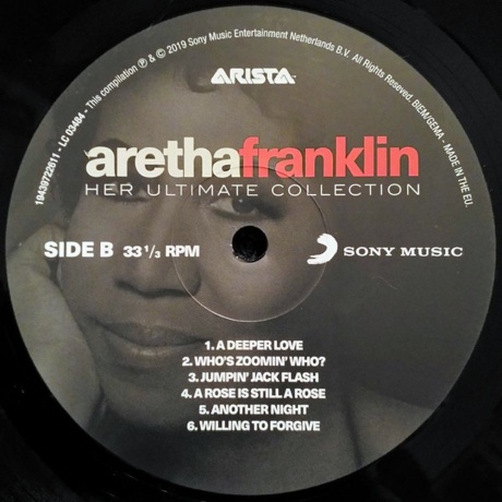 Aretha Franklin - Her Ultimate Collection (0194397226119) виниловая пластинка - фото 4
