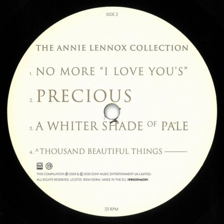 Annie Lennox - The Collection (0198029462913) виниловая пластинка - фото 13