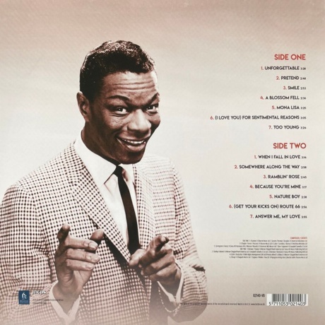 Nat King Cole - The Unforgettable (5711053021403) виниловая пластинка - фото 3