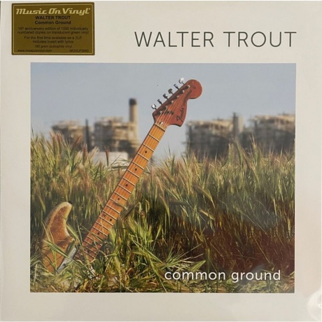 Walter Trout - Common Ground (Translucent Green) (8719262041103) виниловая пластинка - фото 1