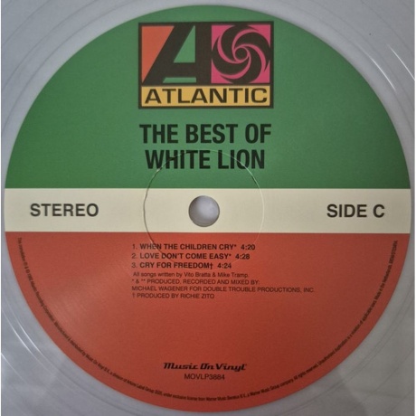 White Lion - Best Of (Crystal Clear) (8719262038134) виниловая пластинка - фото 7