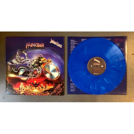 Judas Priest - Painkiller (Blue + White Marble) (0198029164213) виниловая пластинка - фото 9