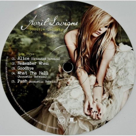 Avril Lavigne - Goodbye Lullabye (White) (0198028032513) виниловая пластинка - фото 5