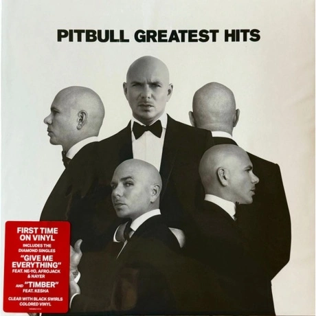Pitbull - Greatest Hits (Clear Black Swirls) (0196588921612) вин...