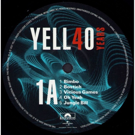 Yello - Yello 40 Years (0602435602288) виниловая пластинка - фото 4