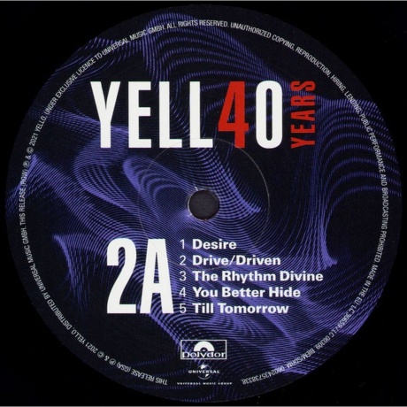 Yello - Yello 40 Years (0602435602288) виниловая пластинка - фото 6