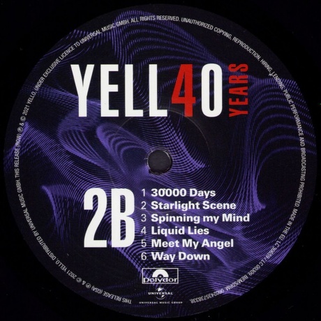 Yello - Yello 40 Years (0602435602288) виниловая пластинка - фото 7