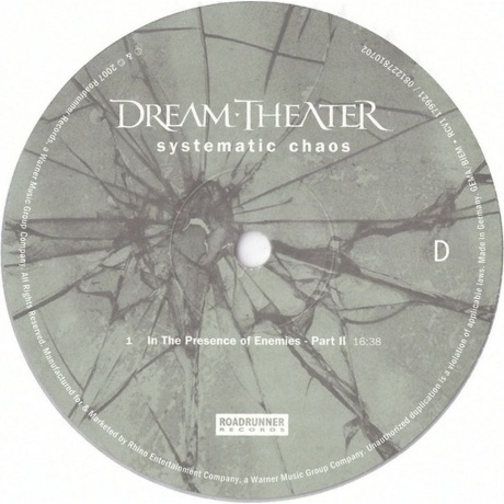 Dream Theater - Systematic Chaos (Clear) (0081227810702) виниловая пластинка - фото 7
