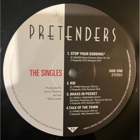 Pretenders - The Singles (5021732635693) виниловая пластинка - фото 5