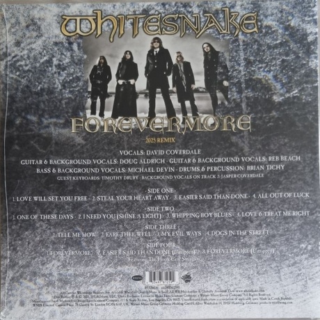 Whitesnake - Forevermore (0603497812592) виниловая пластинка - фото 2