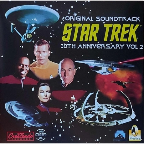 OST - Star Trek (Yellow/Black Splatter) (0194111034402) винилова...