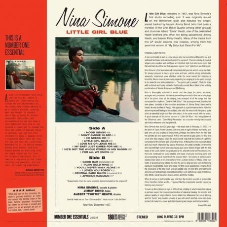 Nina Simone - Little Girl Blue (8436563186202) виниловая пластинка - фото 2