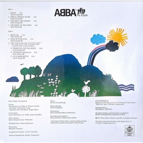 ABBA - The Album (picture) (0602508379833) виниловая пластинка - фото 2