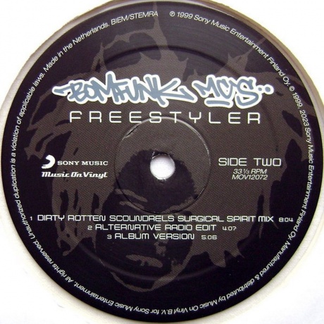 Bomfunk MC's - Freestyler (coloured) (8719262041158) виниловая пластинка - фото 4