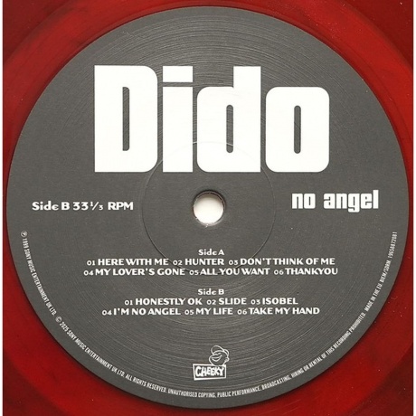 Dido - No Angel (coloured) (0196588720819) виниловая пластинка - фото 4