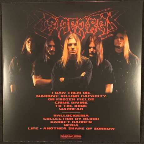 Dismember - Massive Killing Capacity (coloured) (4065629668617) виниловая пластинка - фото 2