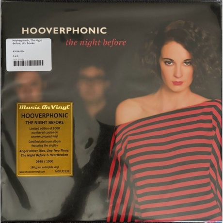 Hooverphonic - The Night Before (coloured) (8719262038790) виниловая пластинка - фото 1