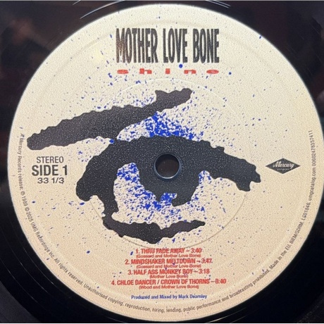 Mother Love Bone - Shine (EP) (0602478357411) виниловая пластинка - фото 3