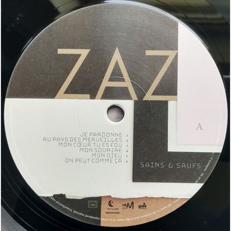 Zaz - Sains &amp; Saufs (3700187689759) виниловая пластинка - фото 3