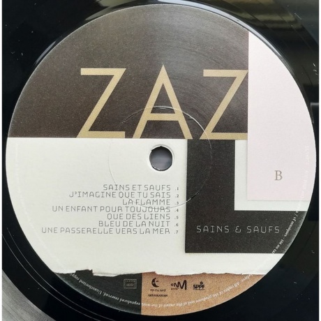 Zaz - Sains &amp; Saufs (3700187689759) виниловая пластинка - фото 4