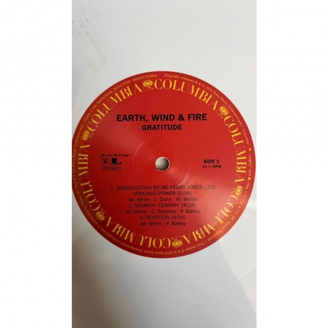 Earth, Wind &amp; Fire - Gratitude (coloured) (8719262039568) виниловая пластинка - фото 9