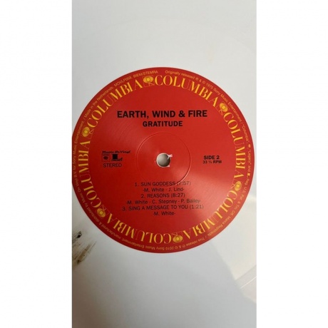 Earth, Wind &amp; Fire - Gratitude (coloured) (8719262039568) виниловая пластинка - фото 10