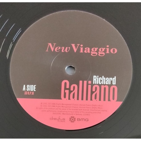 Richard Galliano - New Viaggio (4099964129007) виниловая пластинка - фото 3