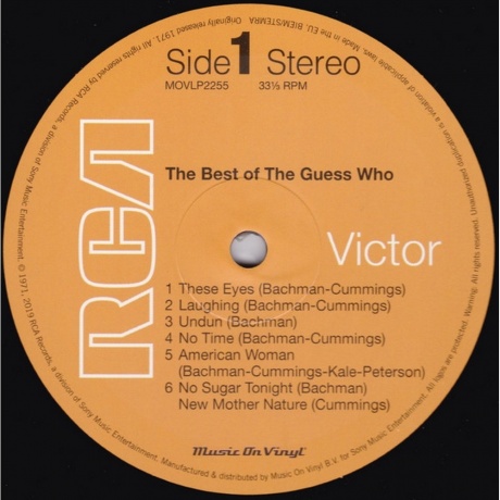 The Guess Who - The Best Of (8719262007871) виниловая пластинка - фото 4