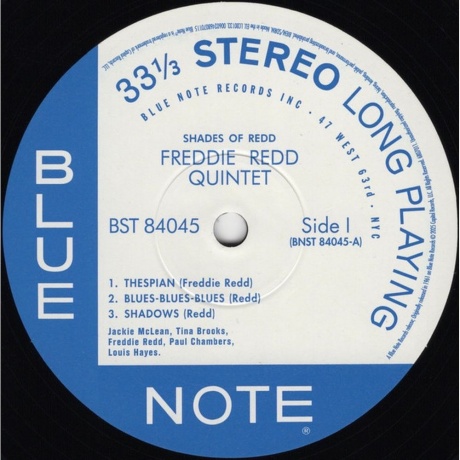 Freddie Redd - Shades Of Redd (0602468070115) виниловая пластинка - фото 3