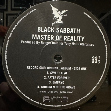 Black Sabbath - Master Of Reality (Deluxe) (4099964186987) виниловая пластинка - фото 4