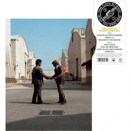 Pink Floyd - Wish You Were Here (50th Anniversary) (Yellow Flame) (0198029746310) виниловая пластинка - фото 2