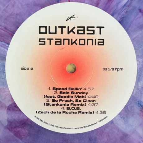Outkast - Stankonia (25Th Anniversary) (Purple Marble) (0198029545913) виниловая пластинка - фото 7