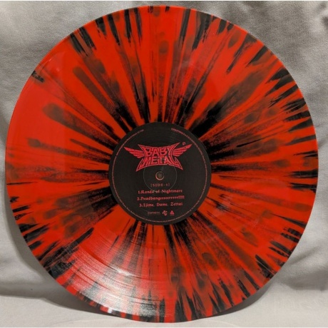Babymetal - Babymetal (Red &amp; Black Splatter) (0711297411201) виниловая пластинка - фото 5