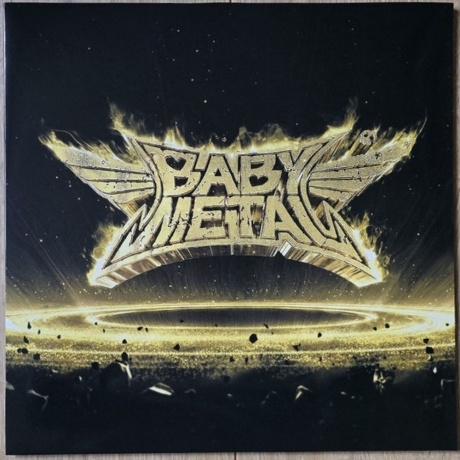 Babymetal - Metal Resistance (Gold &amp; Black Splatter) (0711297411218) виниловая пластинка - фото 1