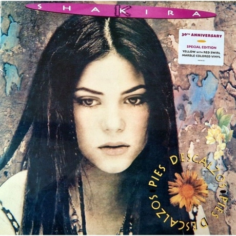 Shakira - Pies Descalzos (30Th Anniversary) (Vibrant Yellow W/ R...