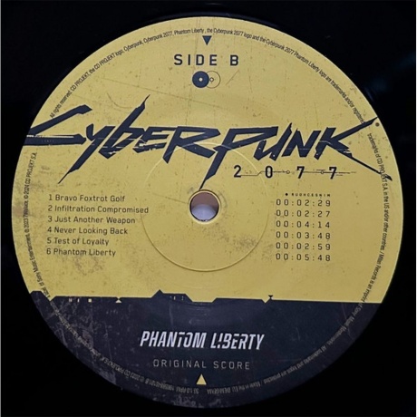 Ost - Cyberpunk 2077: Phantom Liberty (0196588481918) виниловая пластинка - фото 4